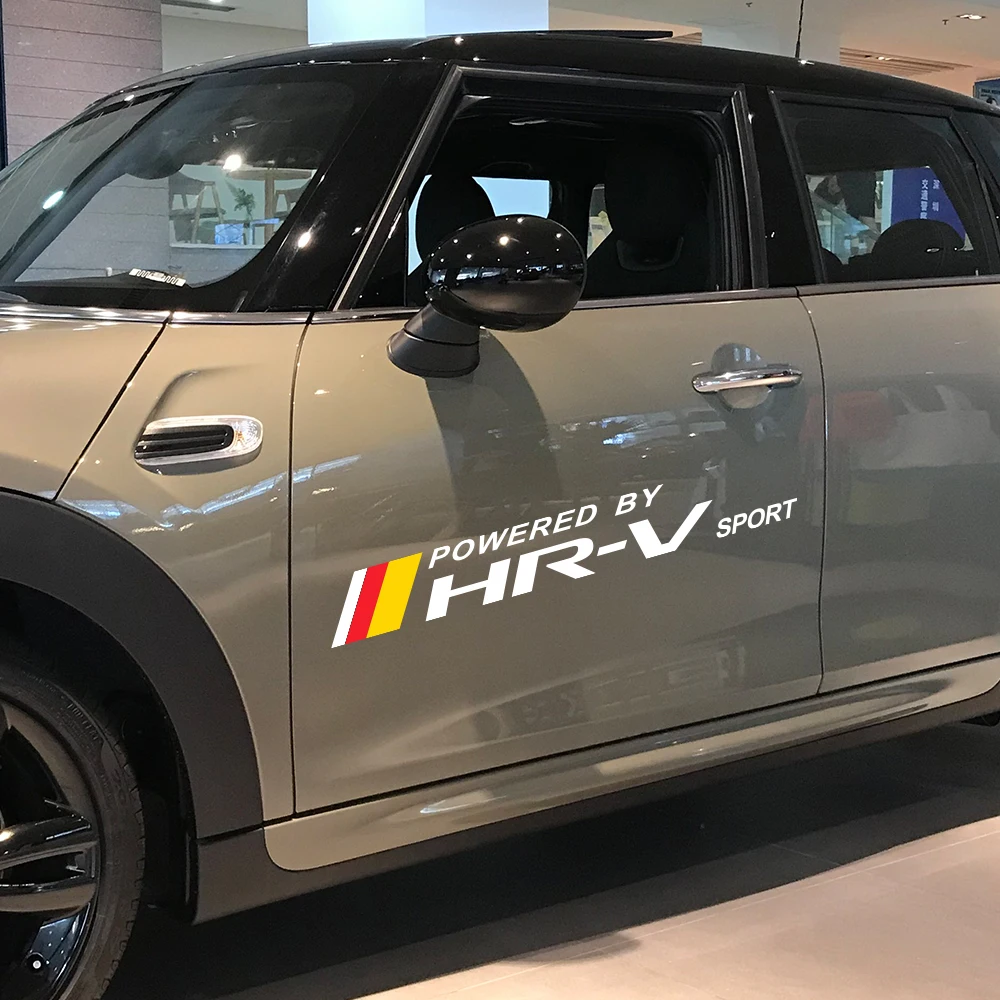 2 шт. автомобильный Стайлинг Водонепроницаемый двери Светоотражающие виниловые