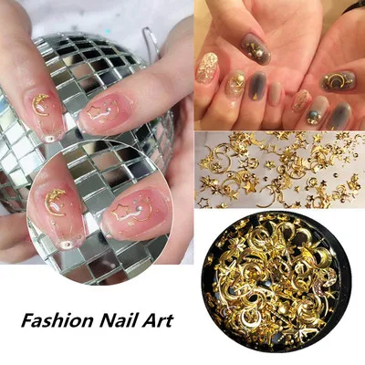 Fashion Harajuku Girls Nail Art jewelryHollow Out Moon with Star 3D Art Nail Decorations Stickers
Fashion Harajuku Girls Nail Art jewelryHollow Out Moon with Star 3D Art Nail Decorations Stickers