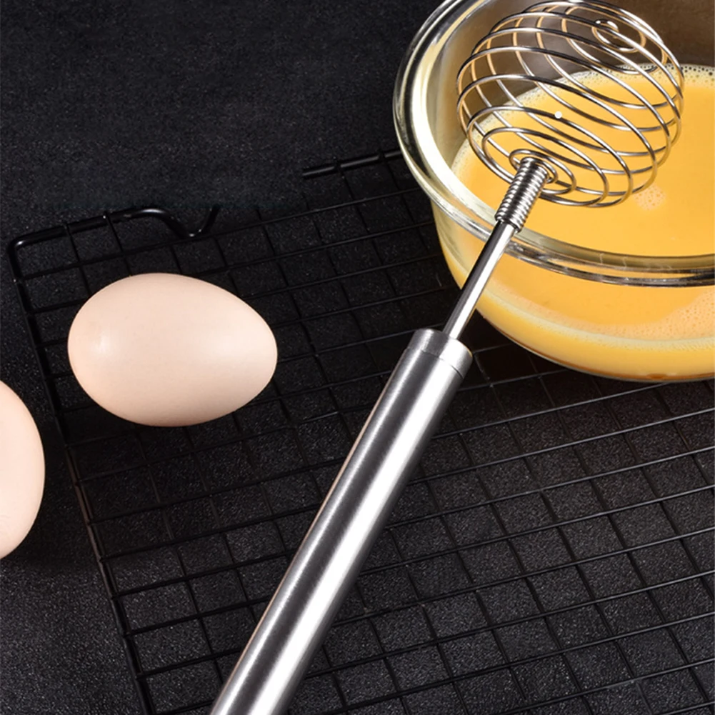 Egg Beater 304 Stainless Steel Egg Ball Whisk Manual Hand Mixer Egg Stirrer Kitchen Accessories Egg Tools for Stirring Blending
Egg Beater 304 Stainless Steel Egg Ball Whisk Manual Hand Mixer Egg Stirrer Kitchen Accessories Egg Tools for Stirring Blending
