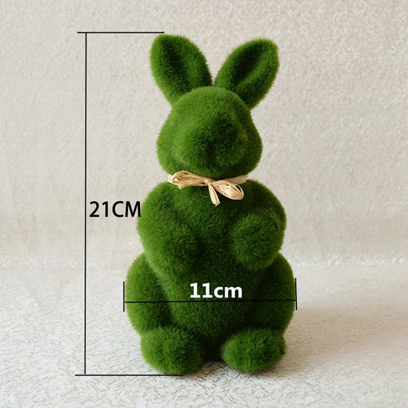 Lovely Handmade Moss Rabbit Artificial Turf Grass Easter Bunny Home Office Decor
Lovely Handmade Moss Rabbit Artificial Turf Grass Easter Bunny Home Office Decor
