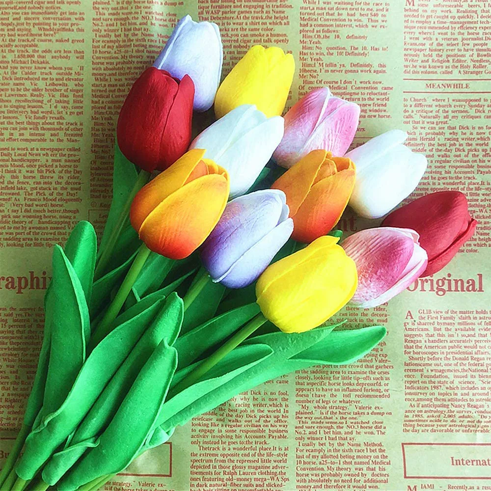 5pcs Artificial Tulip Flowers Mini tulip Flowers Fakes Flowers Real Wedding Flowers Wedding Banquet Bridal Bouquet Home Decor 
5pcs Artificial Tulip Flowers Mini tulip Flowers Fakes Flowers Real Wedding Flowers Wedding Banquet Bridal Bouquet Home Decor