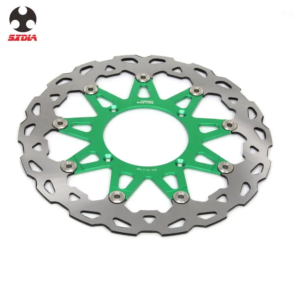 For KAWASAKI KX125 KX250 KX F 250 450 KLX R 450 KXF 2006-2015 Motorcycle 320MM Front Floating Brake Disc Rotor
For KAWASAKI KX125 KX250 KX F 250 450 KLX R 450 KXF 2006-2015 Motorcycle 320MM Front Floating Brake Disc Rotor