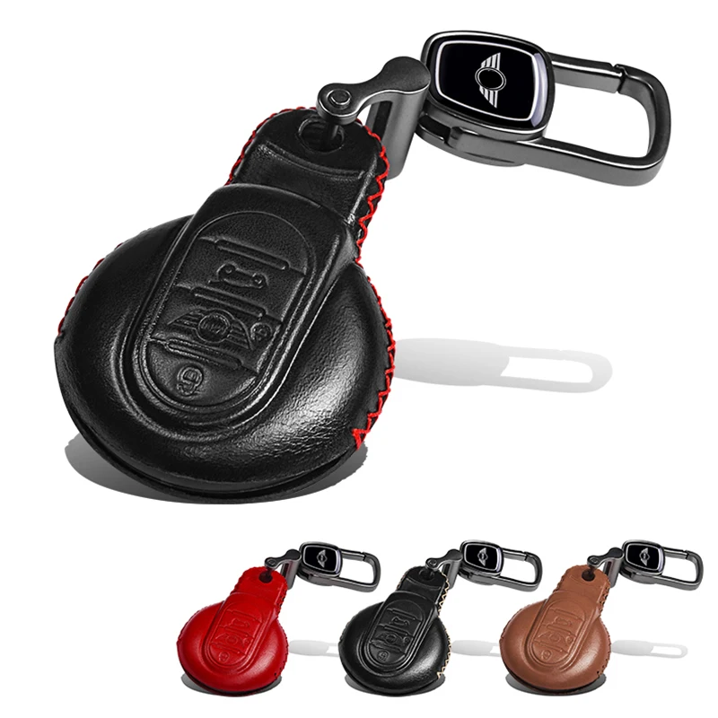 Leather key case Car keychain cover For BMW MINI COOPER S ONE JCW F54 F55 F56 F57 F60 CLUBMAN COUNTRYMAN car styling accessories
Leather key case Car keychain cover For BMW MINI COOPER S ONE JCW F54 F55 F56 F57 F60 CLUBMAN COUNTRYMAN car styling accessories