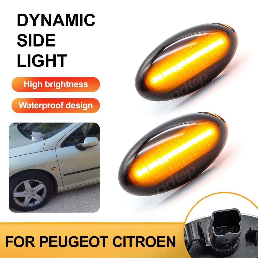 Turn Signal Side Repeater Lamp Indicator Car Light Accessories Auto For Peugeot 307 Light 206 407 107 607 1007 C1 C2 C3 C5 C6
Turn Signal Side Repeater Lamp Indicator Car Light Accessories Auto For Peugeot 307 Light 206 407 107 607 1007 C1 C2 C3 C5 C6