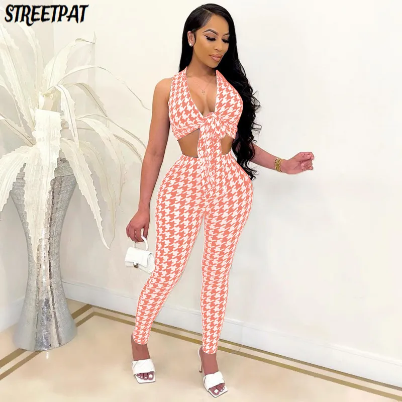 Print Sexy 2 Two Piece Set Women Outfits Summer V-Neck Bandage Crop Top Pencil Pants Suits Festival Clothing Streetwear Y2k
Print Sexy 2 Two Piece Set Women Outfits Summer V-Neck Bandage Crop Top Pencil Pants Suits Festival Clothing Streetwear Y2k
