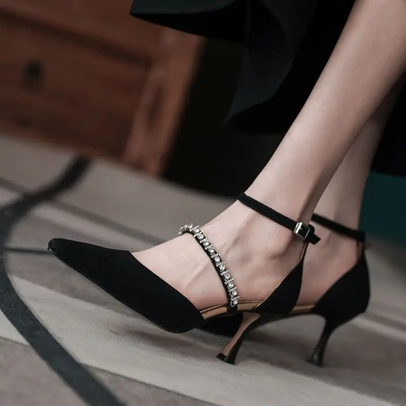 ALLBITEFO sexy high heels genuine leather rhinestone wedding women shoes summer women sandals high heel shoes des sandales
ALLBITEFO sexy high heels genuine leather rhinestone wedding women shoes summer women sandals high heel shoes des sandales
