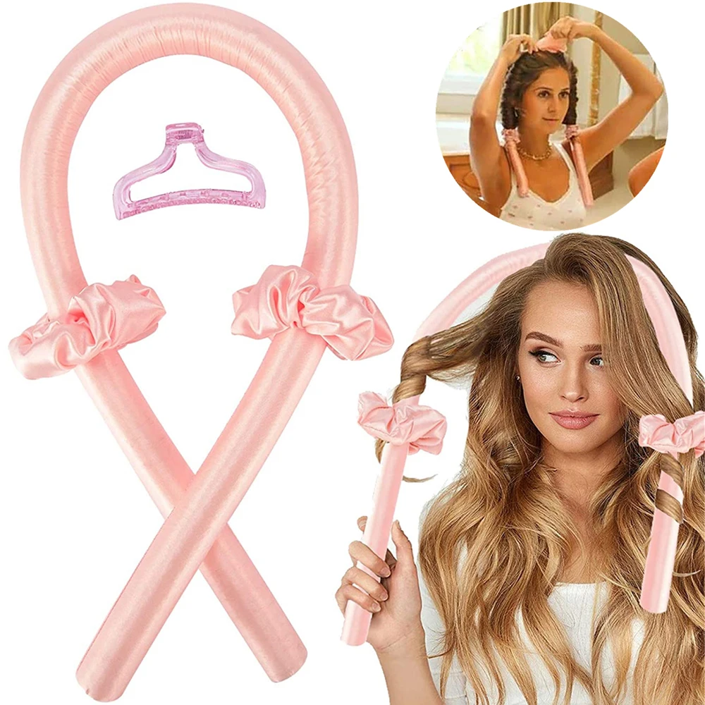 Heatless Curling Rod Headband No Heat Curls Ribbon Hair Rollers Soft Headband Hair Curlers DIY Hair Styling Tools Set 12 Colors
Heatless Curling Rod Headband No Heat Curls Ribbon Hair Rollers Soft Headband Hair Curlers DIY Hair Styling Tools Set 12 Colors