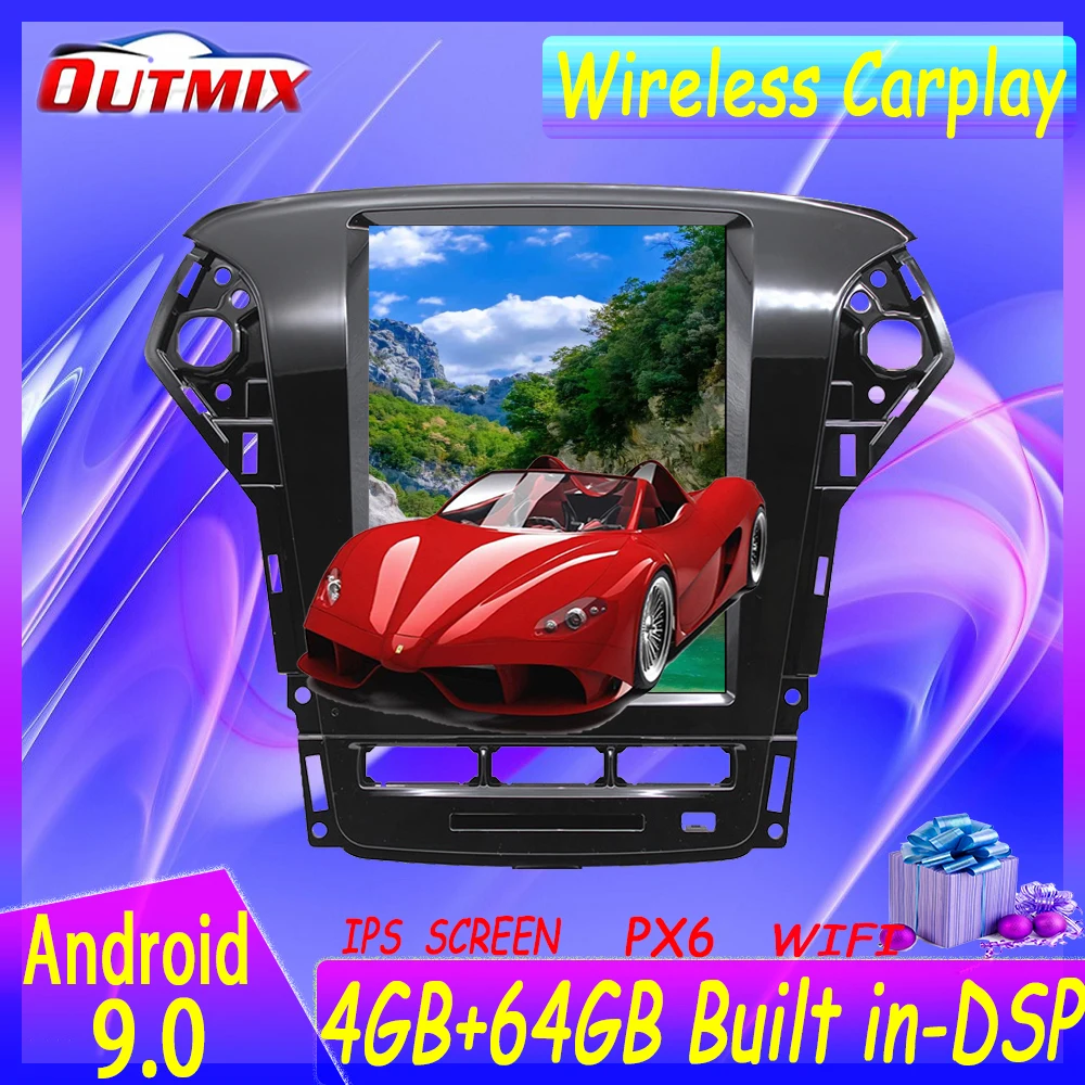 Экран Tesla 4 + 64 ГБ для Ford 2010 2011 2012 2013 Mondeo Fusion MK4 Android блок Автомобильный мультимедийный плеер GPS аудио Радио стерео
Экран Tesla 4 + 64 ГБ для Ford 2010 2011 2012 2013 Mondeo Fusion MK4 Android блок Автомобильный мультимедийный плеер GPS аудио Радио стерео