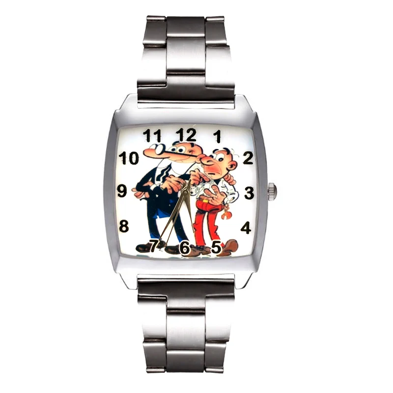 Cartoon Rectangle Style Dial Men Women Student Boys Girls Quartz Metal Steel Wrist Watch JD55 
Cartoon Rectangle Style Dial Men Women Student Boys Girls Quartz Metal Steel Wrist Watch JD55