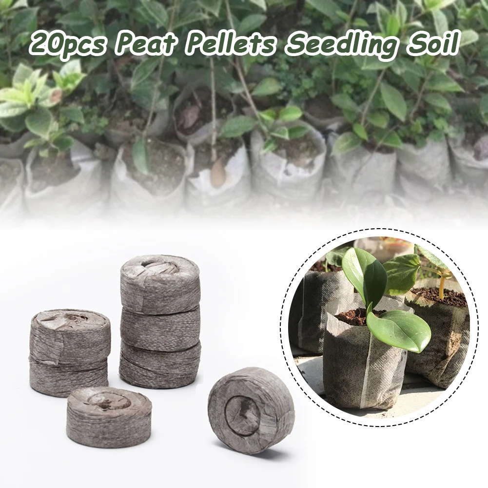 20pcs 30mm Jiffy Peat Pellets Seedling Soil Block Maker Starting Plugs Seeds Starter Professional For Garden Home Garden Pots
20pcs 30mm Jiffy Peat Pellets Seedling Soil Block Maker Starting Plugs Seeds Starter Professional For Garden Home Garden Pots