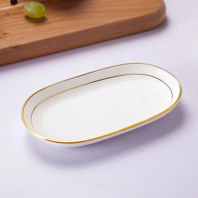 Phnom Penh towel plate Jingdezhen suit bone china hotel table plate household dessert rectangular plate 
Phnom Penh towel plate Jingdezhen suit bone china hotel table plate household dessert rectangular plate