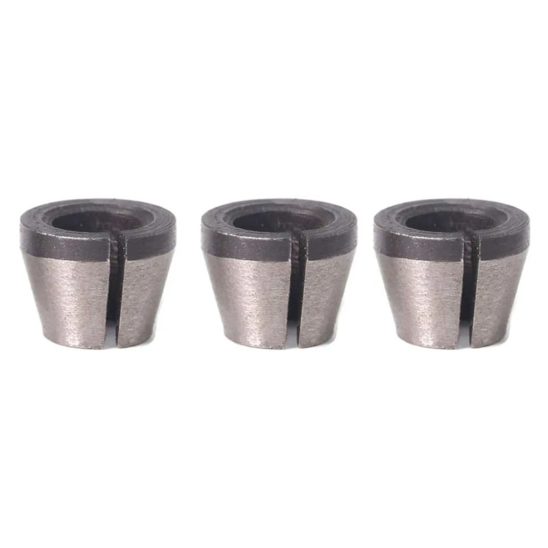 3Pcs High Precision 6mm 6.35mm 8mm Router Collet Chuck Adapter for Engraving Trimming Machine
3Pcs High Precision 6mm 6.35mm 8mm Router Collet Chuck Adapter for Engraving Trimming Machine