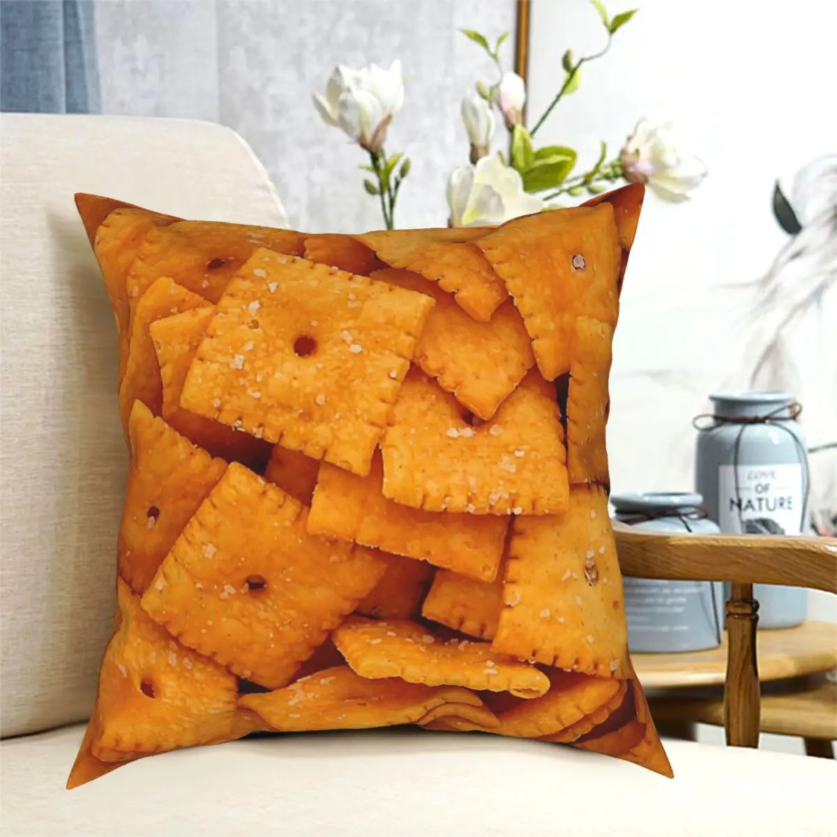 New Food Cheez Its Throw Pillow Cushion Cover Decorative Pillowcases Case Home Sofa Cushions 40x40,45x45cm(Double Sides)
New Food Cheez Its Throw Pillow Cushion Cover Decorative Pillowcases Case Home Sofa Cushions 40x40,45x45cm(Double Sides)
