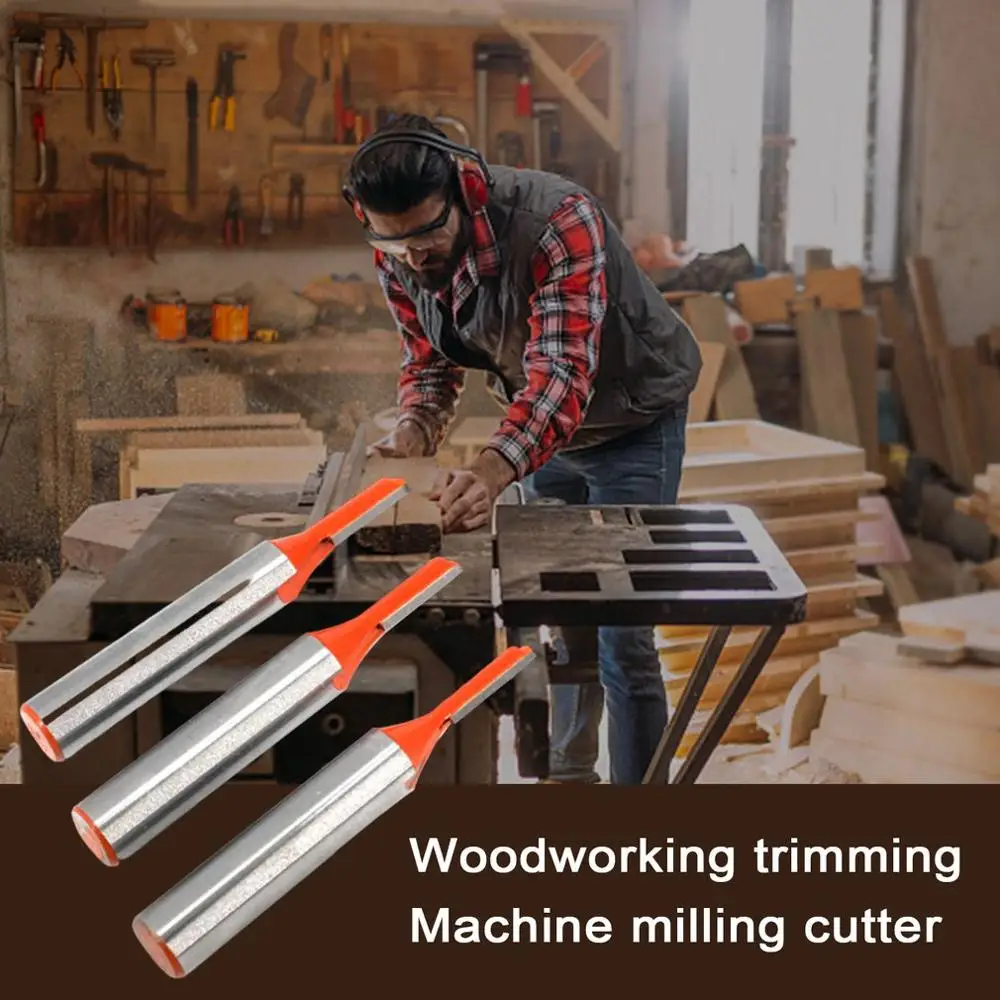 3pcs/set Shank Straight Router Bit Tungsten Carbide Single Flute Bit Wood Milling Cutter For Woodwork Tool
3pcs/set Shank Straight Router Bit Tungsten Carbide Single Flute Bit Wood Milling Cutter For Woodwork Tool