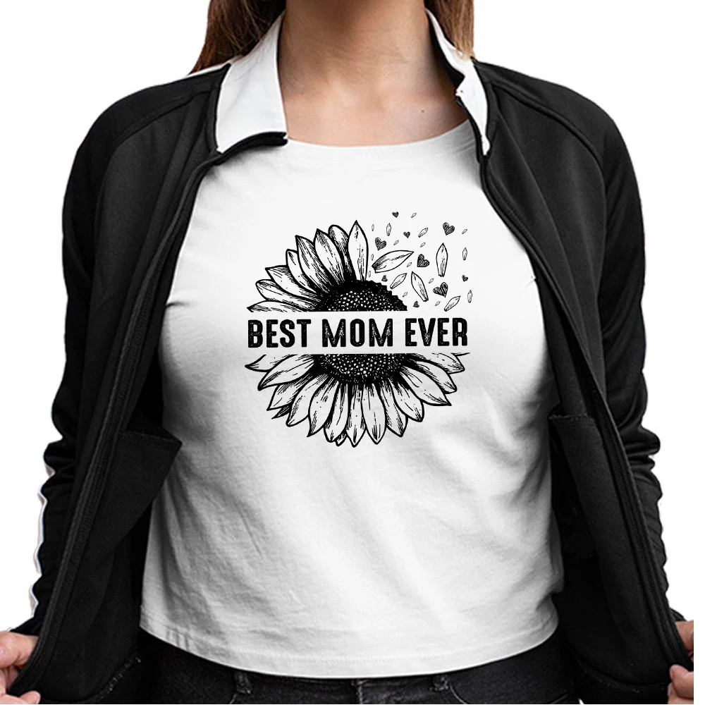 Best Mom Ever Harajuku Letter T-shirt Women Summer Casual 90s Mama Clothing Sunflower Vintage Female Tops O-neck White T Shirts
Best Mom Ever Harajuku Letter T-shirt Women Summer Casual 90s Mama Clothing Sunflower Vintage Female Tops O-neck White T Shirts