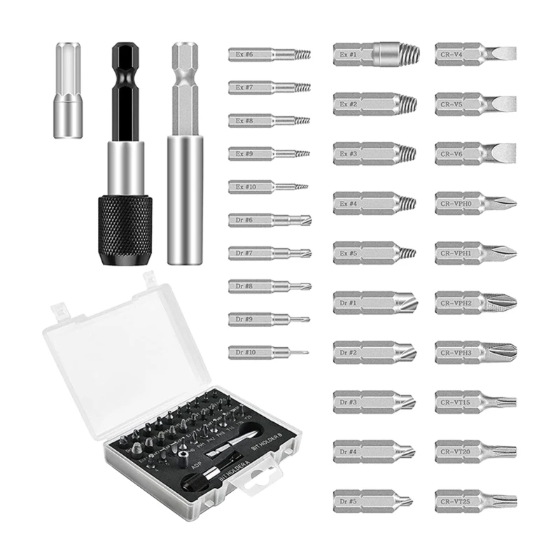 Набор для извлечения поврежденных винтов, многофункциональное устройство для извлечения легких винтов
Набор для извлечения поврежденных винтов, многофункциональное устройство для извлечения легких винтов
