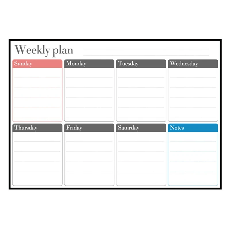 Rewritable Monthly Week Schedule Refrigerator Magnetic Soft Whiteboard Weekly Plan Whiteboard Family Office Writing Memo
Rewritable Monthly Week Schedule Refrigerator Magnetic Soft Whiteboard Weekly Plan Whiteboard Family Office Writing Memo