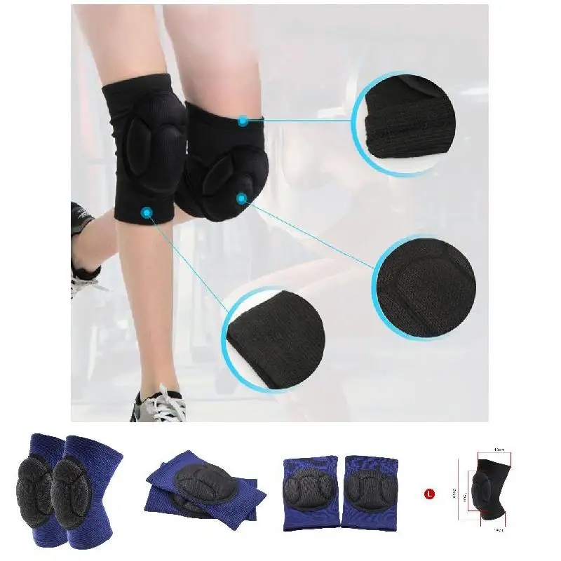 1 Pair Protective Knee Pads Thick Sponge Anti-slip Collision Avoidance Knee Sleeve for Sports M2
1 Pair Protective Knee Pads Thick Sponge Anti-slip Collision Avoidance Knee Sleeve for Sports M2