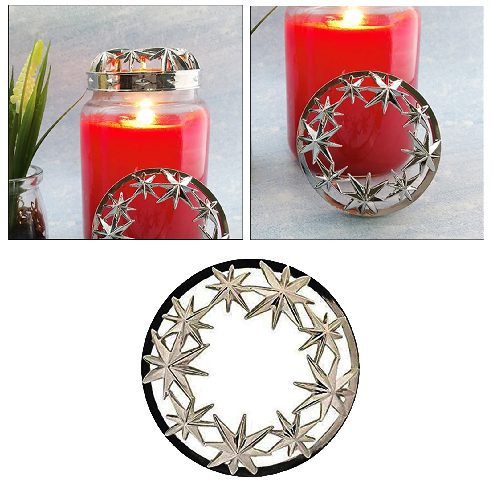 Jar Candle Topper - Candle Lid Candle Accessories Great for Jar Candles, Place Directly on the Bottle Mouth
Jar Candle Topper - Candle Lid Candle Accessories Great for Jar Candles, Place Directly on the Bottle Mouth