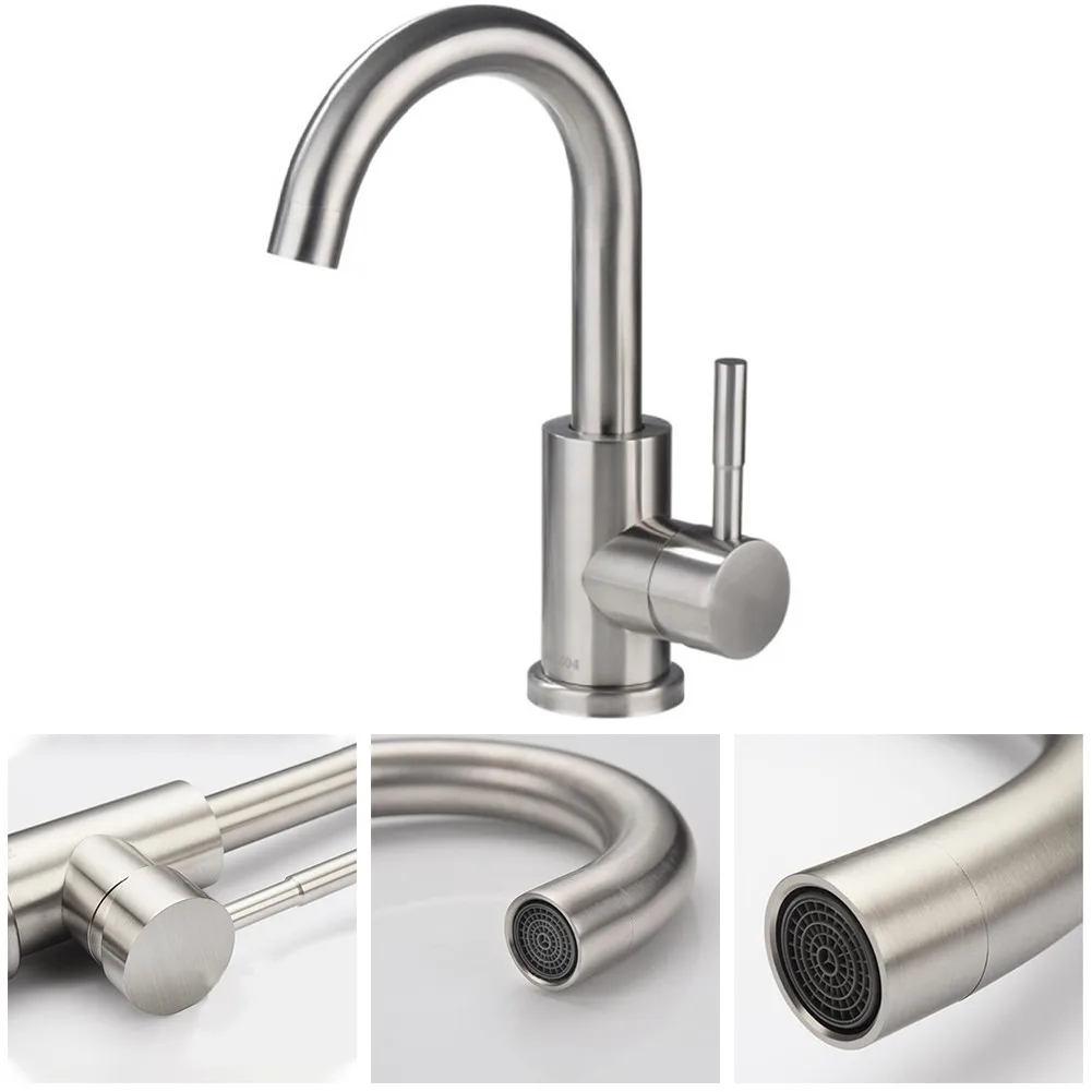 Rotatable Bathroom Kitchen Faucet Hot &cold Water Hose Pipe Stainless Steel Single Hole Single Handle Deck Mounted Basin Faucets
Rotatable Bathroom Kitchen Faucet Hot &cold Water Hose Pipe Stainless Steel Single Hole Single Handle Deck Mounted Basin Faucets