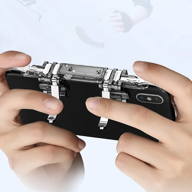 

Mobile Game Controllers Trigger Game Triggers for Mobile Phone Shooter Sensitive Aim Fire Game Joysticks