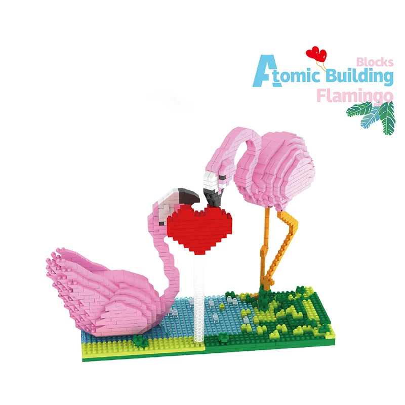Diamond Building Blocks Pet Animal Diy expert Model Toy Bricks construction Flamingo Toys for Children Christmas Gift
Diamond Building Blocks Pet Animal Diy expert Model Toy Bricks construction Flamingo Toys for Children Christmas Gift