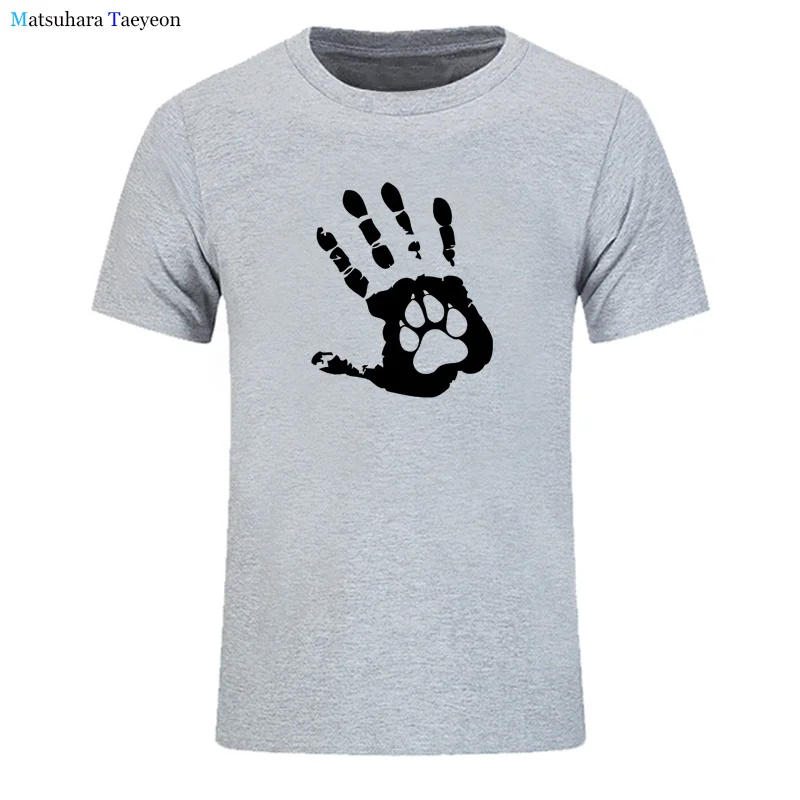 Funny The Dog Paw Print Shirts for Men Summer Cotton Short Sleeve Mens T Shirts Casual Streetwear Tops Tees
Funny The Dog Paw Print Shirts for Men Summer Cotton Short Sleeve Mens T Shirts Casual Streetwear Tops Tees