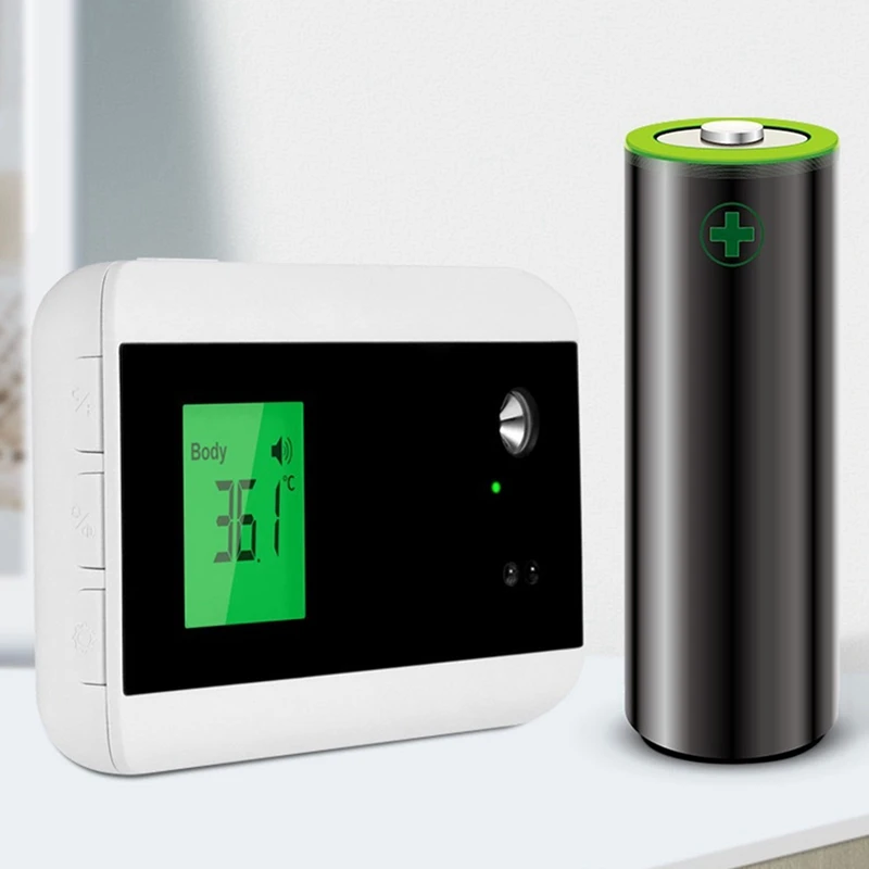 K3 Infrared Thermometer Smart Voice Broadcasting Mini Thermometer Doorbell Combination
K3 Infrared Thermometer Smart Voice Broadcasting Mini Thermometer Doorbell Combination