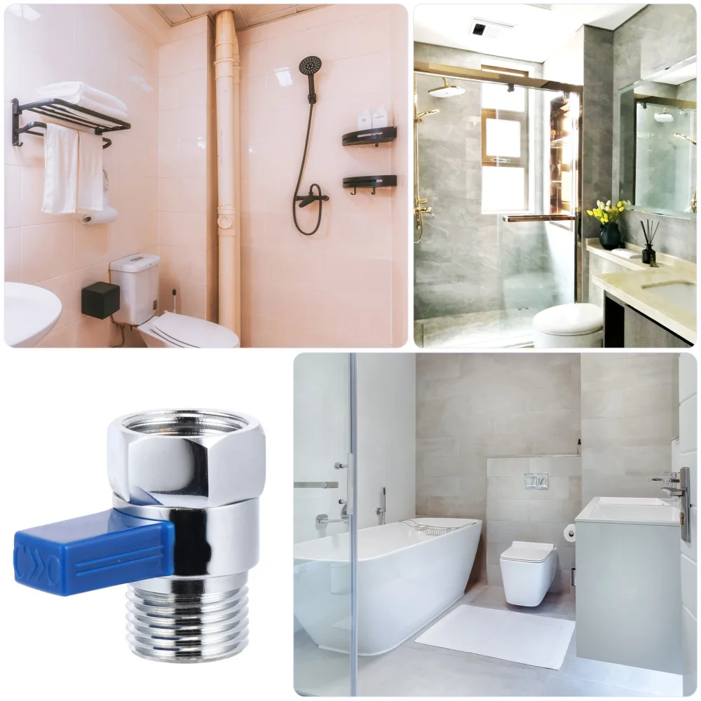Full Copper Flow Quick Control Shut-off for Shower Head Bathroom 
Full Copper Flow Quick Control Shut-off for Shower Head Bathroom