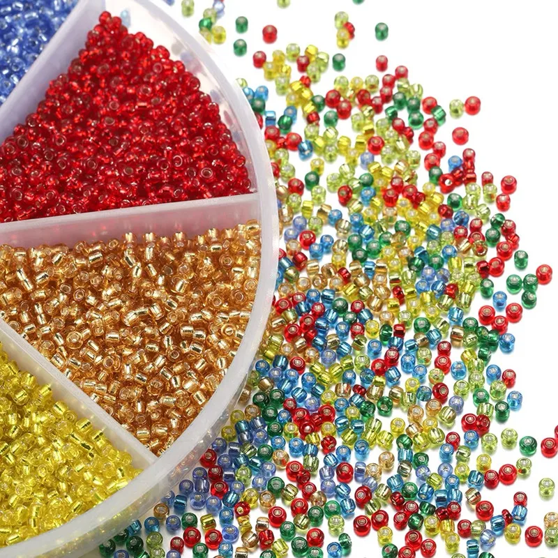 15g/lot 4mm Silver Line Effect Charm Czech Glass Seed Beads for Jewelry Making DIY Handmade Bracelet Accessories
15g/lot 4mm Silver Line Effect Charm Czech Glass Seed Beads for Jewelry Making DIY Handmade Bracelet Accessories