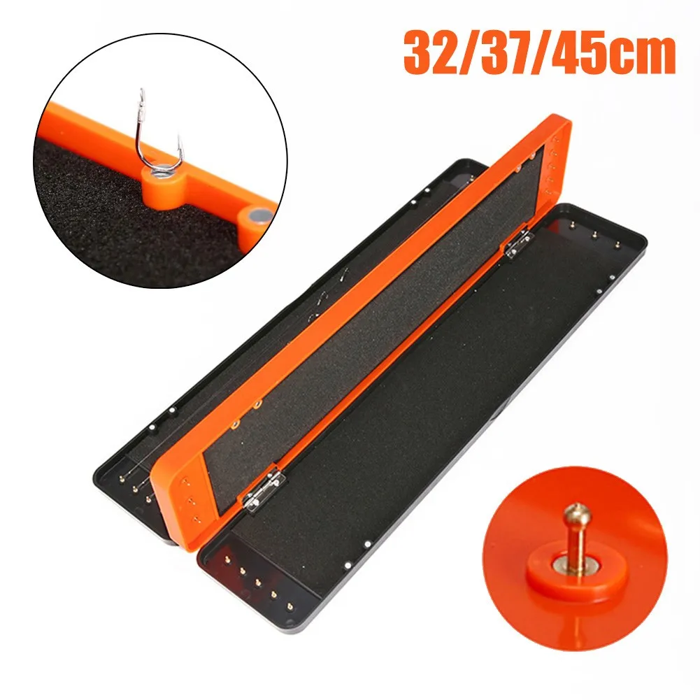 32/37/45cm Carp Fishing Hair Rig Wallet Tackle Boxes Zig Chod Stiff Storage Board Fishline Tools Hook Line Separate Double Open
32/37/45cm Carp Fishing Hair Rig Wallet Tackle Boxes Zig Chod Stiff Storage Board Fishline Tools Hook Line Separate Double Open