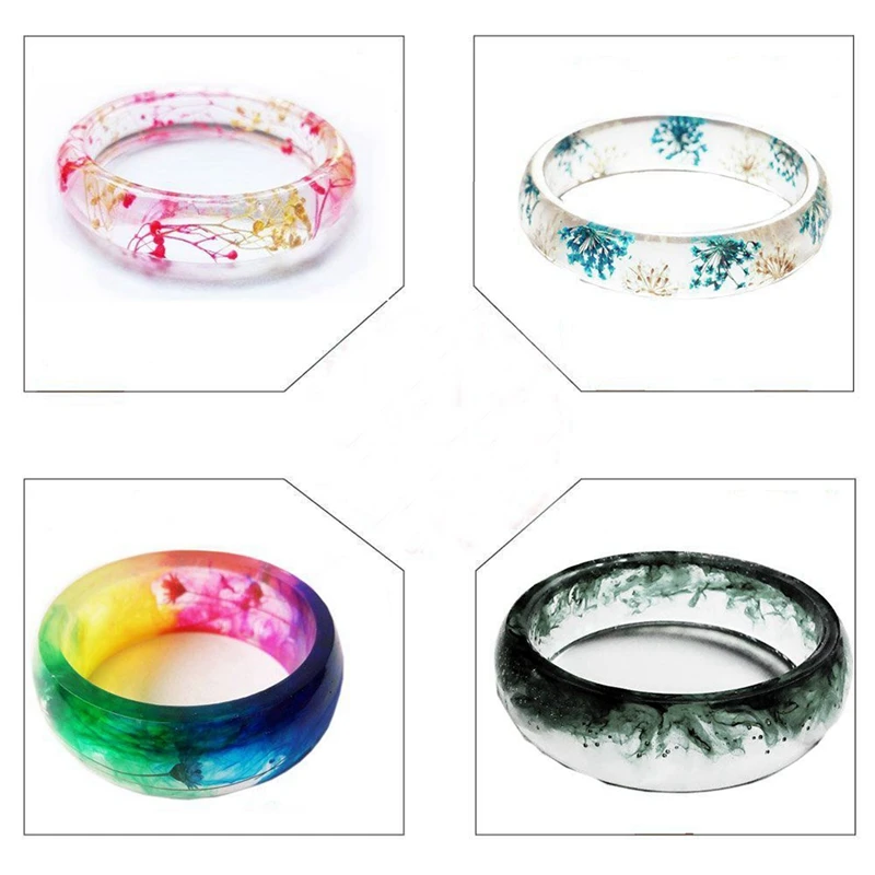 4PCS Silicone Mould Mold Round for Curve Bangle Bracelet Jewelry Making DIY & 100Pcs Keychain Rings Jewelry with Chain
4PCS Silicone Mould Mold Round for Curve Bangle Bracelet Jewelry Making DIY & 100Pcs Keychain Rings Jewelry with Chain