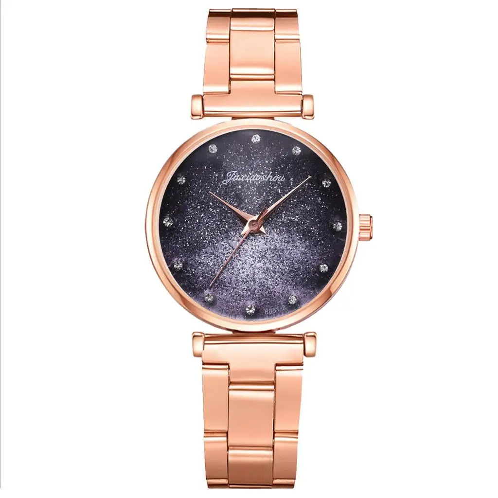 Starry Sky Dial Design Women Fashion Luxury Watches Elegant Small Ladies Bracelet Wristwatches Rose Gold Female Quartz Watch
Starry Sky Dial Design Women Fashion Luxury Watches Elegant Small Ladies Bracelet Wristwatches Rose Gold Female Quartz Watch