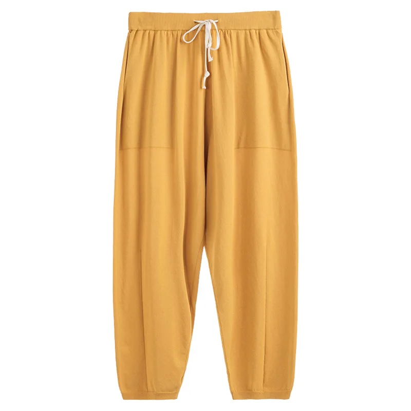 New high-waist solid color wide-leg Pure cotton women's 4XL Pants women's straight casual loose cropped trousers women
New high-waist solid color wide-leg Pure cotton women's 4XL Pants women's straight casual loose cropped trousers women