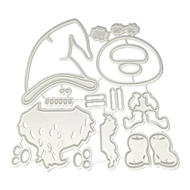Christmas Santa Metal Cutting Dies Stencil DIY Scrapbooking Album Paper Card Template Mold Embossing Craft Decoration
Christmas Santa Metal Cutting Dies Stencil DIY Scrapbooking Album Paper Card Template Mold Embossing Craft Decoration