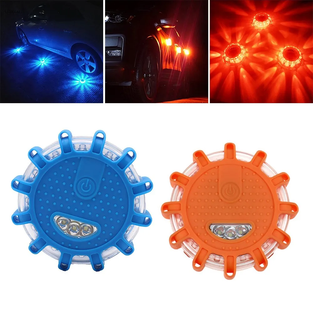 Magnetic LED Emergency Police Car Road Flares Warning Light Roadside Blue Orange Beacon Lamp Car Accessories
Magnetic LED Emergency Police Car Road Flares Warning Light Roadside Blue Orange Beacon Lamp Car Accessories