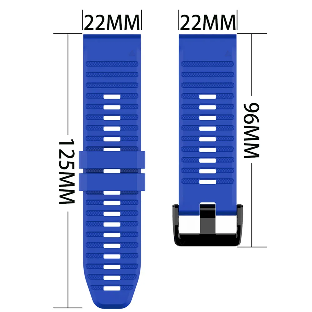 22mm Sports Watch Strap Part For Garmin Fenix6 Quick Release Silicone Strap Fenix5 Universal
22mm Sports Watch Strap Part For Garmin Fenix6 Quick Release Silicone Strap Fenix5 Universal