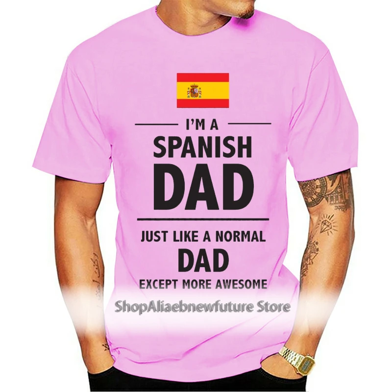 2021 New Summer Tee Shirt IM A SPANISH DAD - Daddy FatherDay Spain Fun Gift Idea Mens T-Shirt Casual T-shirt
2021 New Summer Tee Shirt IM A SPANISH DAD - Daddy FatherDay Spain Fun Gift Idea Mens T-Shirt Casual T-shirt
