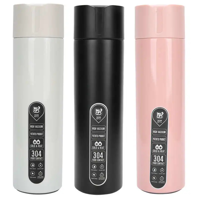 Smart Insulation Male and Female Water Bottle Touch Temperature Display Timed Reminder Vacuum Insulated Bottle Battry Powered
Smart Insulation Male and Female Water Bottle Touch Temperature Display Timed Reminder Vacuum Insulated Bottle Battry Powered
