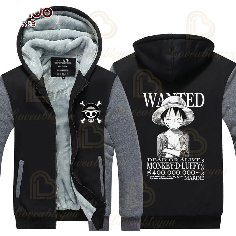 Warm Hoodie Men Japan Anime One Piece ZORO Hooded Sweatshirt Winter Warm Fleece Thick Growing Hoody Luffy Jacket
Warm Hoodie Men Japan Anime One Piece ZORO Hooded Sweatshirt Winter Warm Fleece Thick Growing Hoody Luffy Jacket