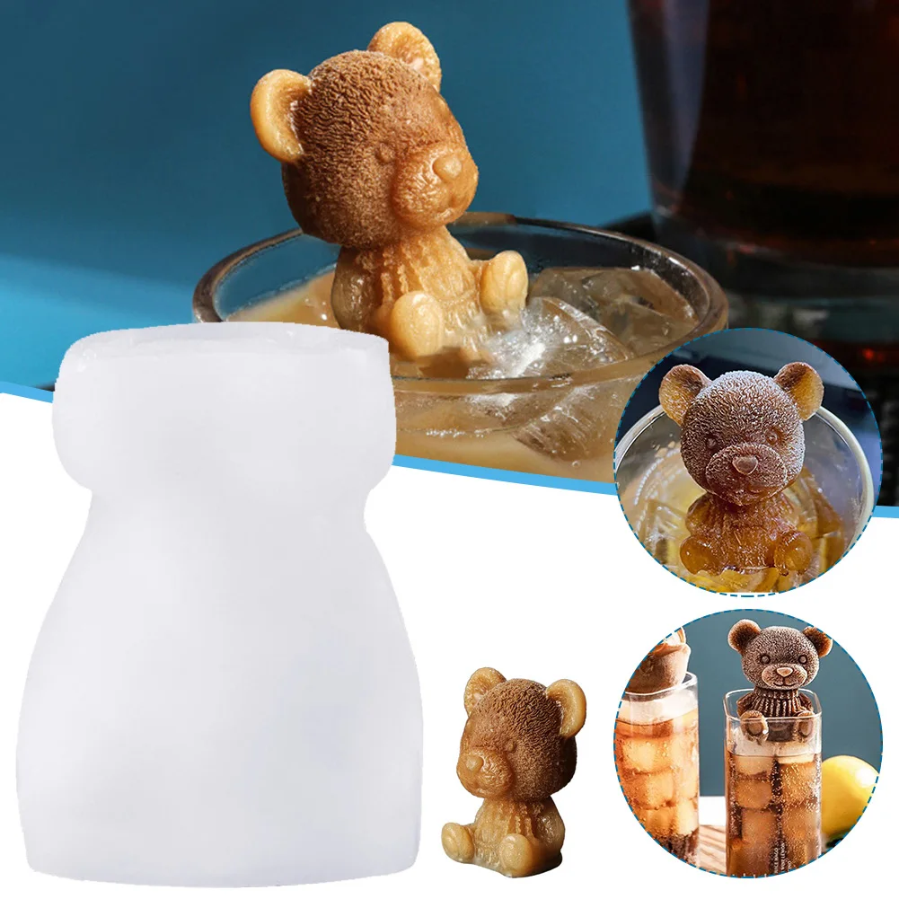 Parent-child Accompany Creative Game Gifts Silicone Mold Ice Cube Maker Trays Mold Chocolate Teddy Bear Kitchen Baking
Parent-child Accompany Creative Game Gifts Silicone Mold Ice Cube Maker Trays Mold Chocolate Teddy Bear Kitchen Baking