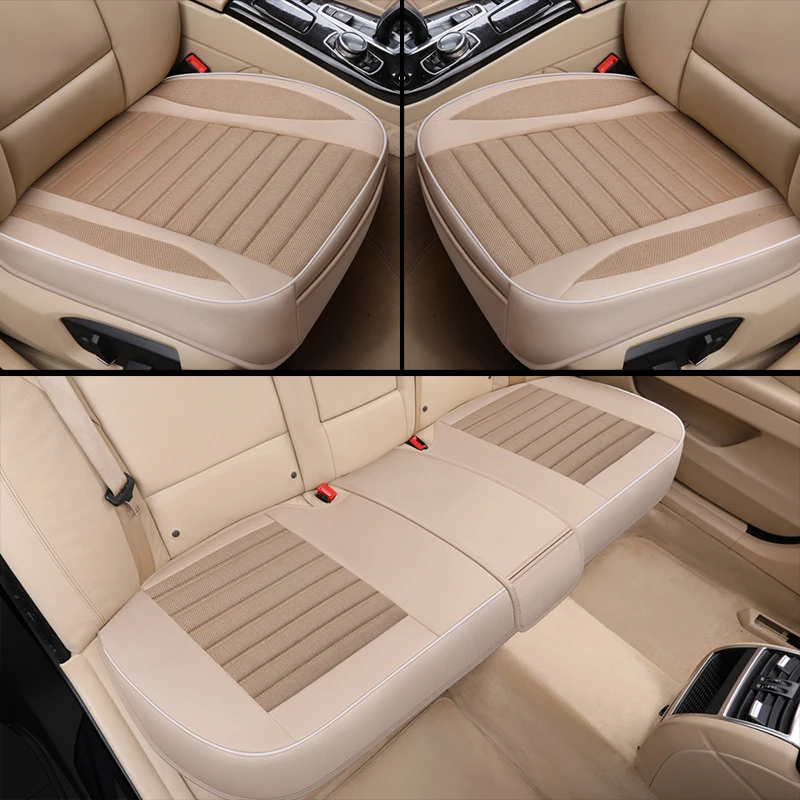 Flax Car Seat Cover Protector Linen Front Rear Seat Back Ultra-Luxury Breathable Cushion Pad Mat for Auto Interior Truck Suv Van
Flax Car Seat Cover Protector Linen Front Rear Seat Back Ultra-Luxury Breathable Cushion Pad Mat for Auto Interior Truck Suv Van