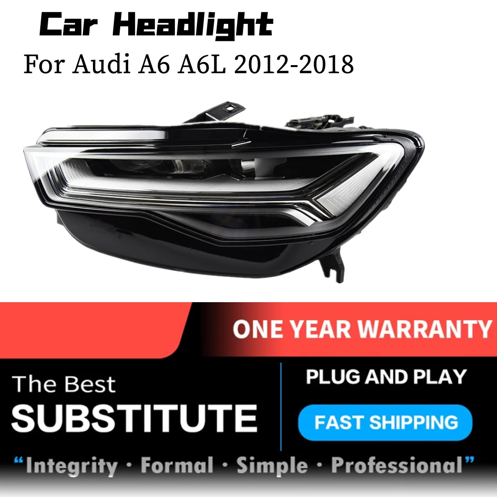 LED Crystal Matrix Headlight Projection Lens Dual Light Headlight Assembly For Audi A6 2012-2018 A6L
LED Crystal Matrix Headlight Projection Lens Dual Light Headlight Assembly For Audi A6 2012-2018 A6L