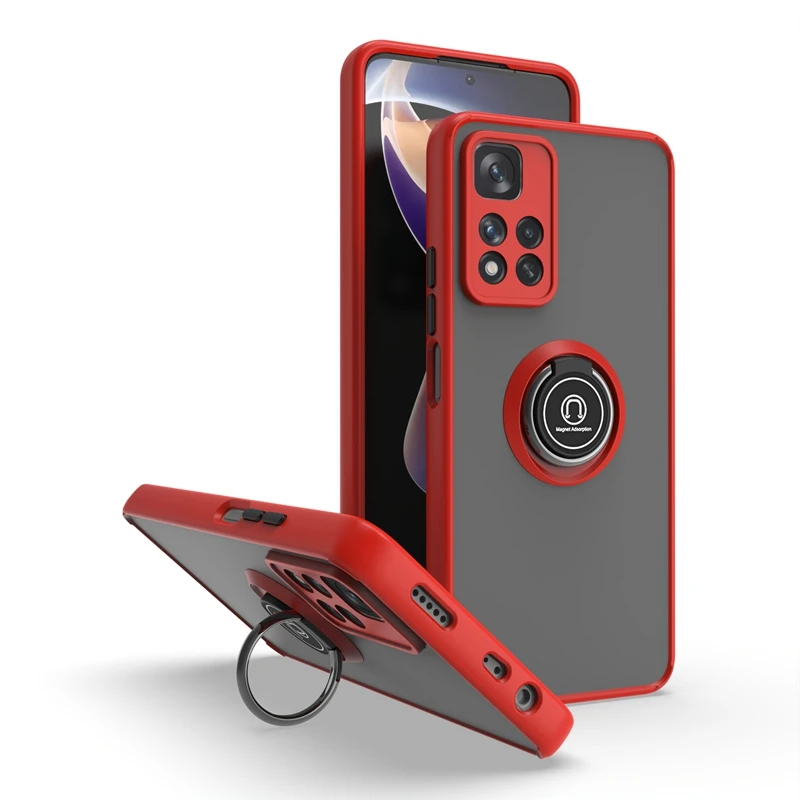 Phone Case For Xiaomi Redmi Note 11 Pro Plus Shockproof Anti Fall Protection Multifunction Rugged Magnetic With Ring Stand Cover
Phone Case For Xiaomi Redmi Note 11 Pro Plus Shockproof Anti Fall Protection Multifunction Rugged Magnetic With Ring Stand Cover