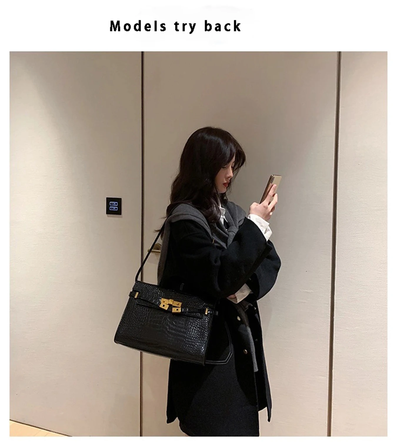 2021 Manhattan bag alligator leather bag for women autumn/winter shoulder bag commuter bag for women online red bag for women
2021 Manhattan bag alligator leather bag for women autumn/winter shoulder bag commuter bag for women online red bag for women