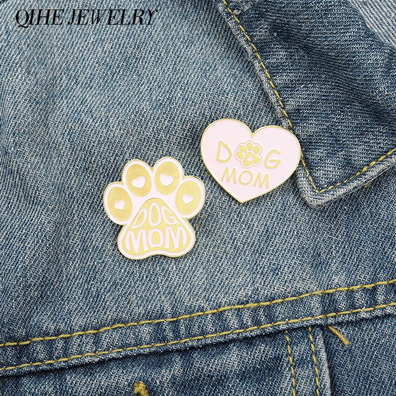 Toe Beans Pin Pink White Metal Heart and Paw Feet Print Enamel Pins Brooches for Dog Mom Bag Hat Accessories Pet Animal Jewelry
Toe Beans Pin Pink White Metal Heart and Paw Feet Print Enamel Pins Brooches for Dog Mom Bag Hat Accessories Pet Animal Jewelry