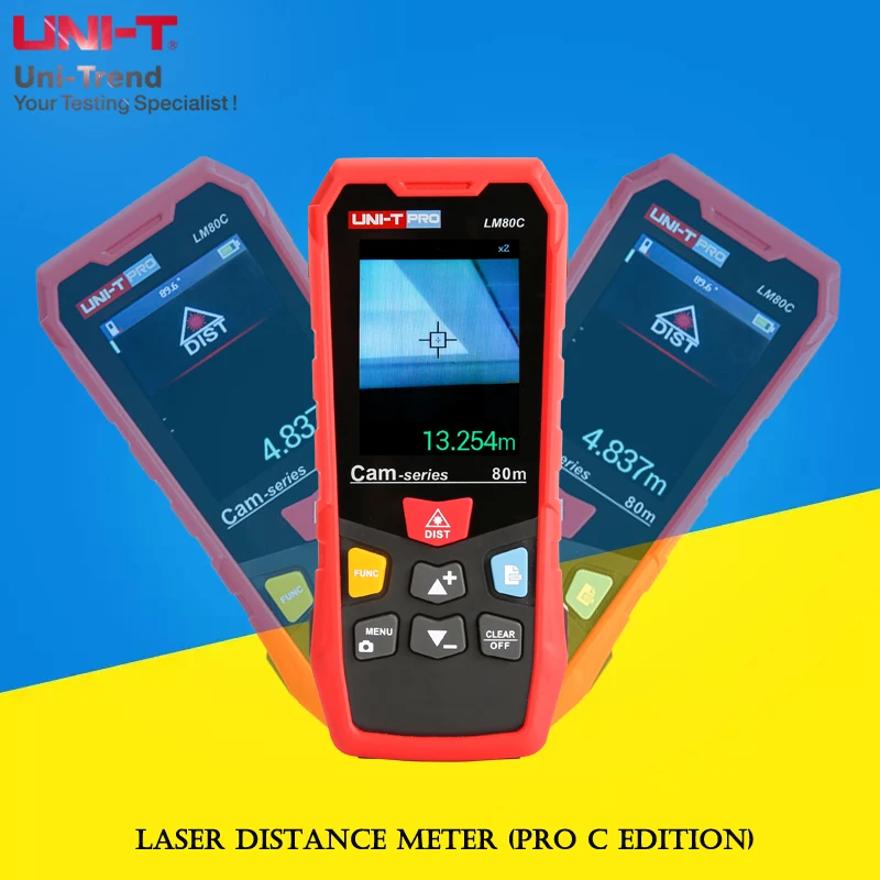 UNI-T LM80C/LM120C/LM200C лазерный дальномер (Pro C издание) Детская одежда на рост 80 120/200 м