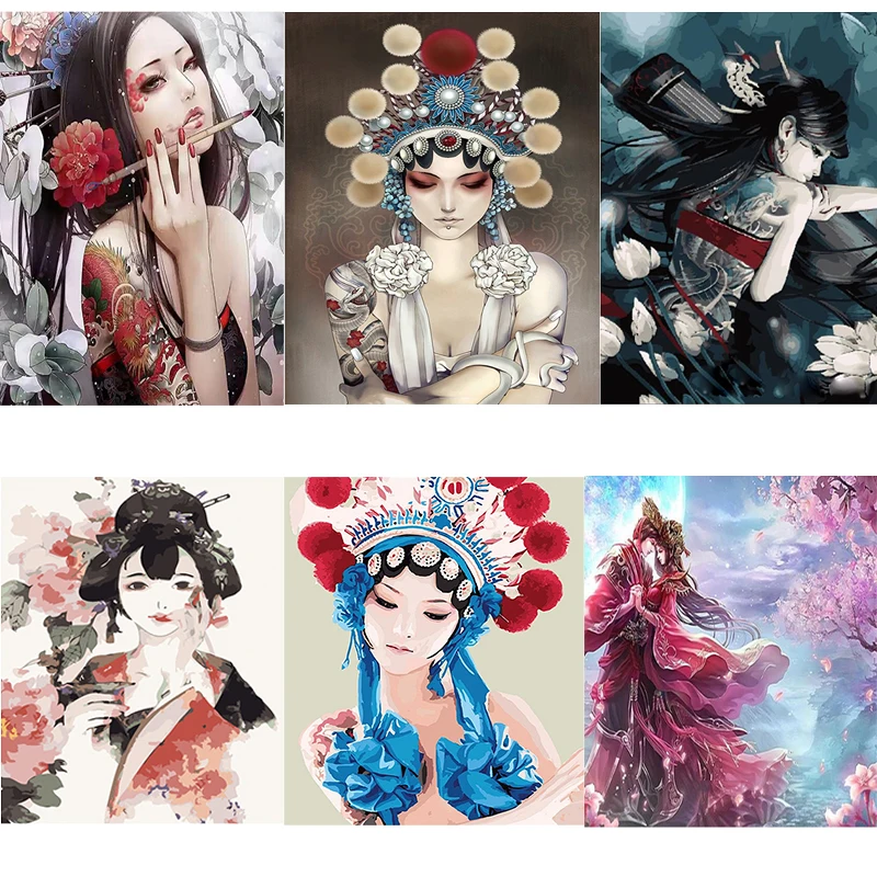 Ancient Paint By Number Color Girl Figure On Canvas With Frame 40x50 For Drawing Handmade DIY Kit For Adults Picture Decor Art
Ancient Paint By Number Color Girl Figure On Canvas With Frame 40x50 For Drawing Handmade DIY Kit For Adults Picture Decor Art