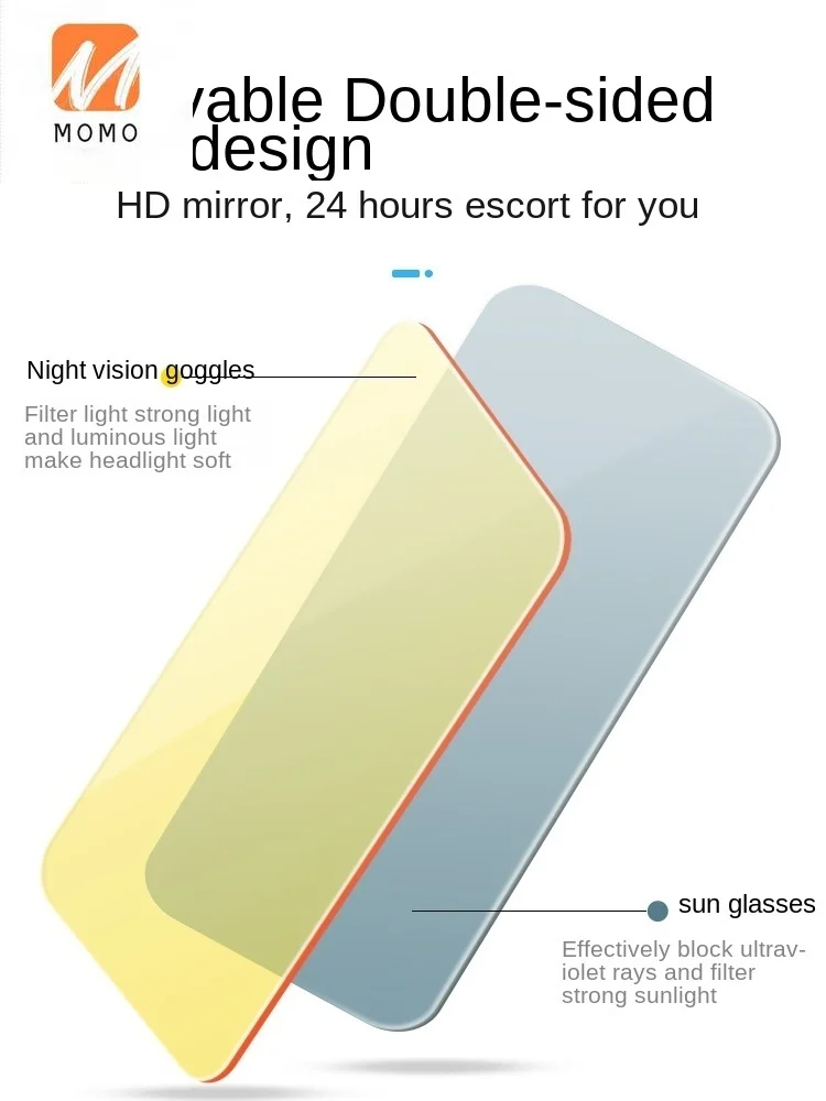 Car Night Vision Anti-High Beam Artifact Star Sun Visor Anti-Dazzling Glare Proof Mirror Day and Night Dual-Use Driver Goggles 
Car Night Vision Anti-High Beam Artifact Star Sun Visor Anti-Dazzling Glare Proof Mirror Day and Night Dual-Use Driver Goggles