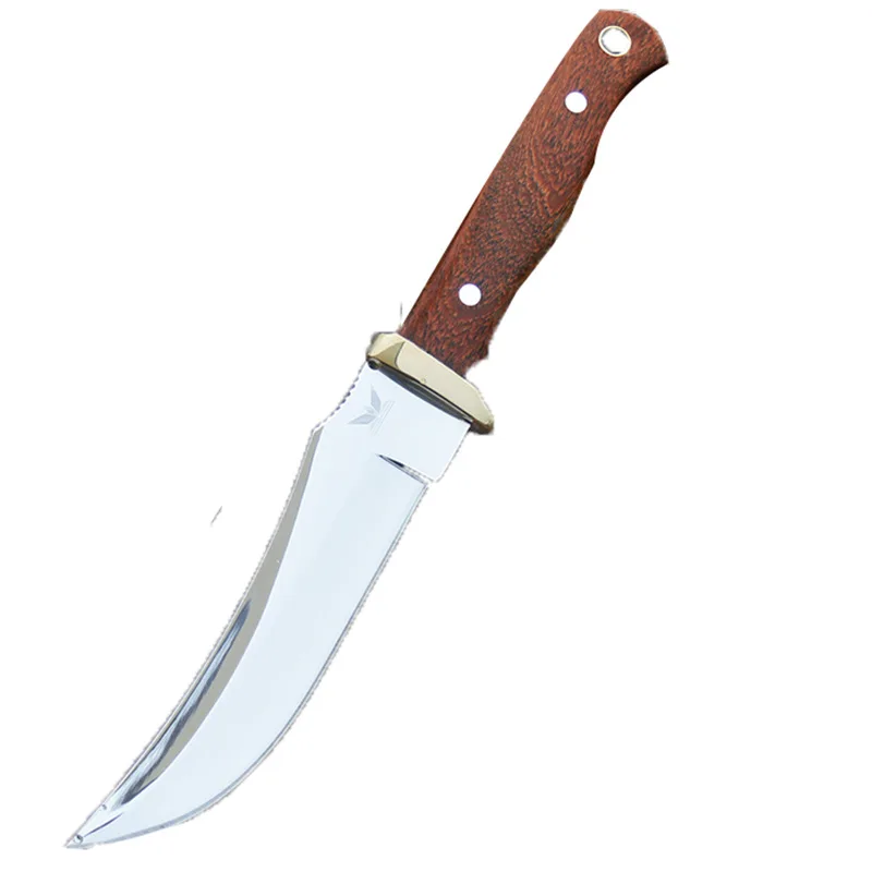7CR17MOV Fixed Blade Mirror Sanding Wooden Handle Jungle Outdoor Saber Self-defense Tool Portable Straight Knife Field Survival
7CR17MOV Fixed Blade Mirror Sanding Wooden Handle Jungle Outdoor Saber Self-defense Tool Portable Straight Knife Field Survival